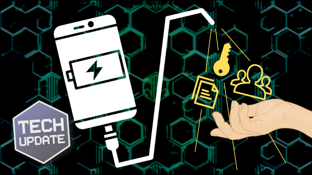 Tech Update: Watch out for "juice jacking" while charging in public places.