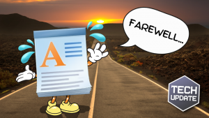 Tech Update: Goodbye WordPad - The end of an era